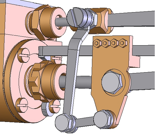 Combination lever, union link and crosshead