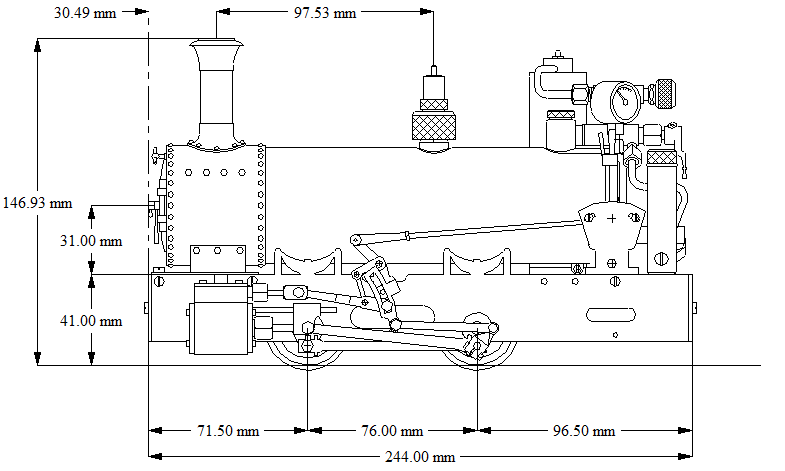 George chassis and boiler diagram
